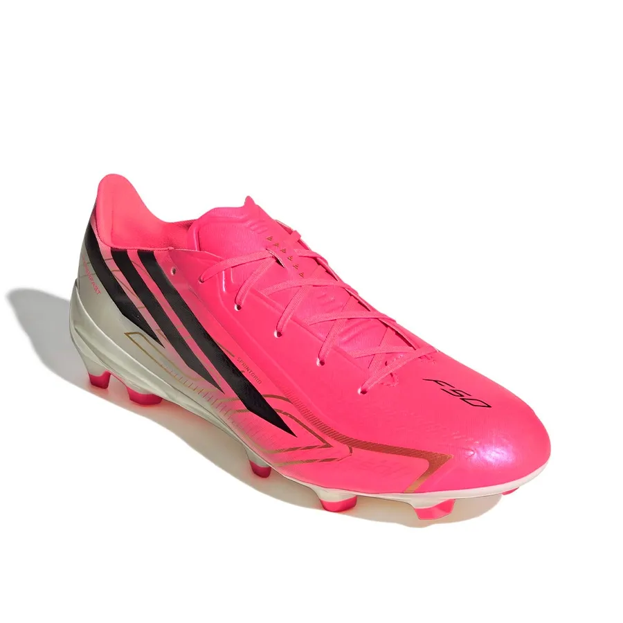 Imagen 1 de 6 de Botines adidas F50 Hyperfast League Fg-FUCSIA/BLANCO/NEGRO