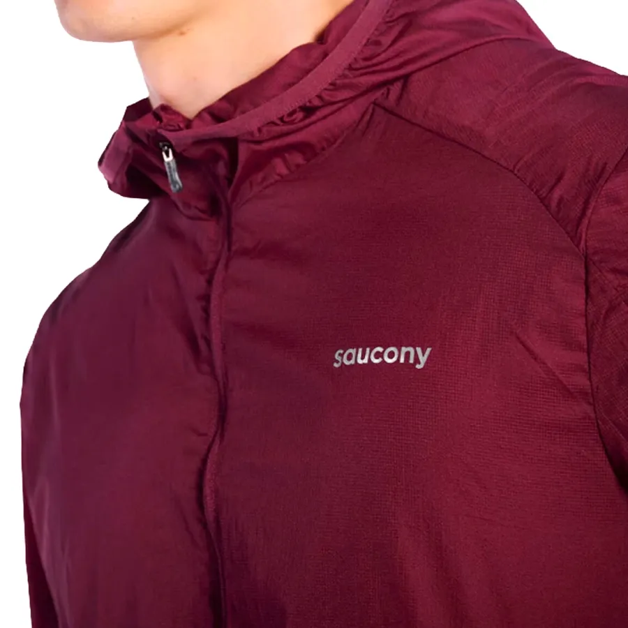 Imagen 4 de 10 de Campera Saucony Triumph Packaway-BORDO
