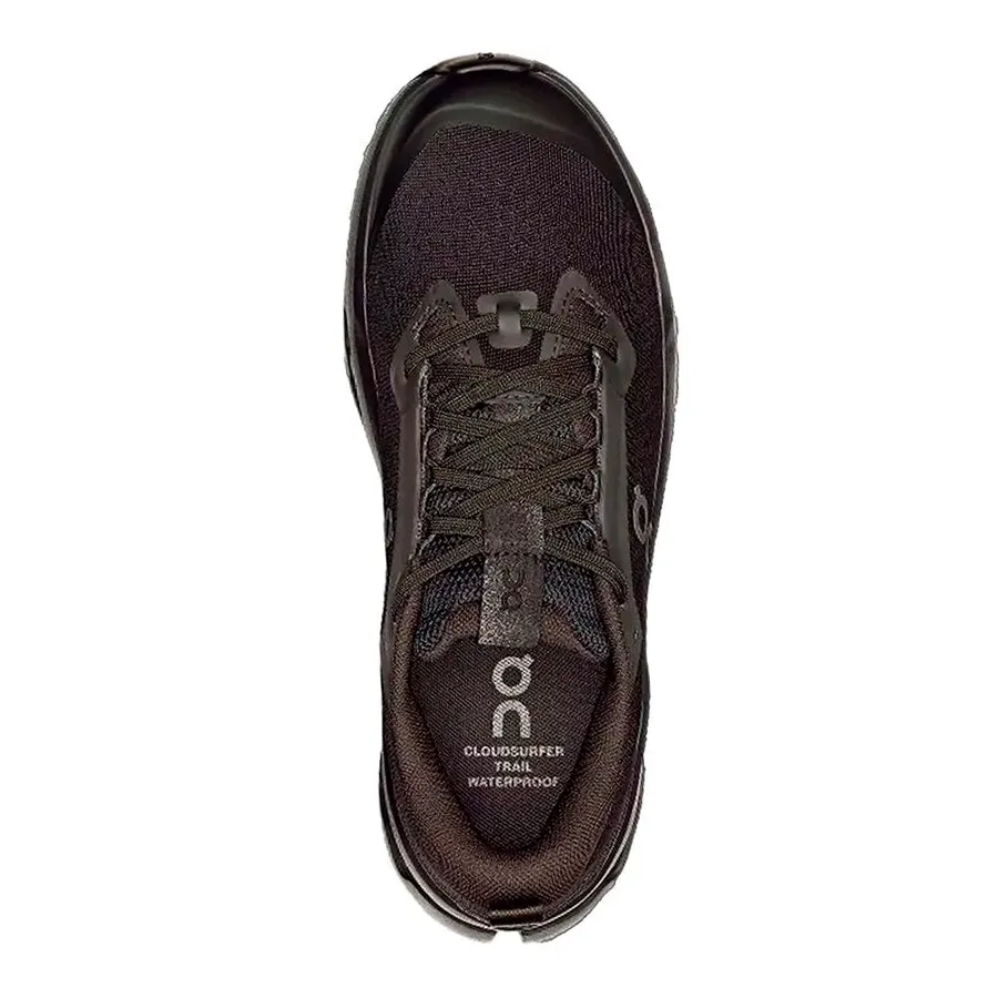 Imagen 3 de 5 de Zapatillas On Cloudsurfer Trail 2-NEGRO