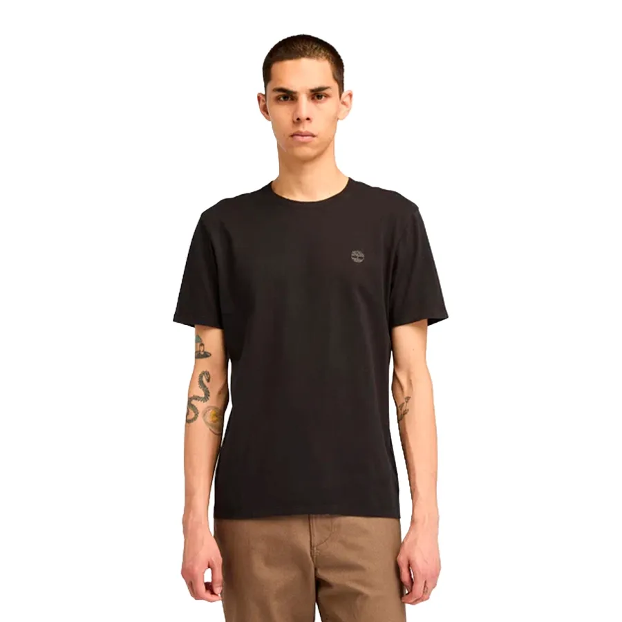 Imagen 0 de 3 de Remera Timberland Chest Logo-NEGRO