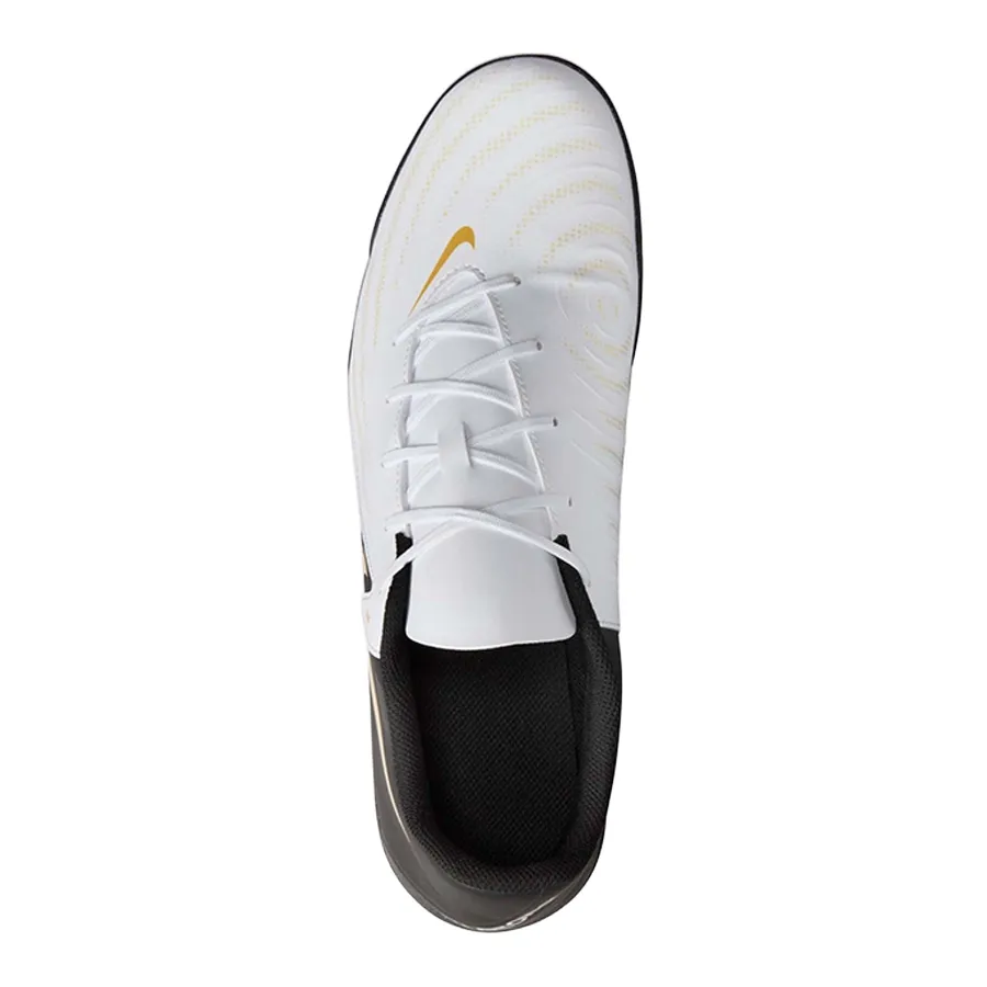 Imagen 3 de 8 de Botines Nike Phantom GX 2 Club Tf-BLANCO/NEGRO/DORADO