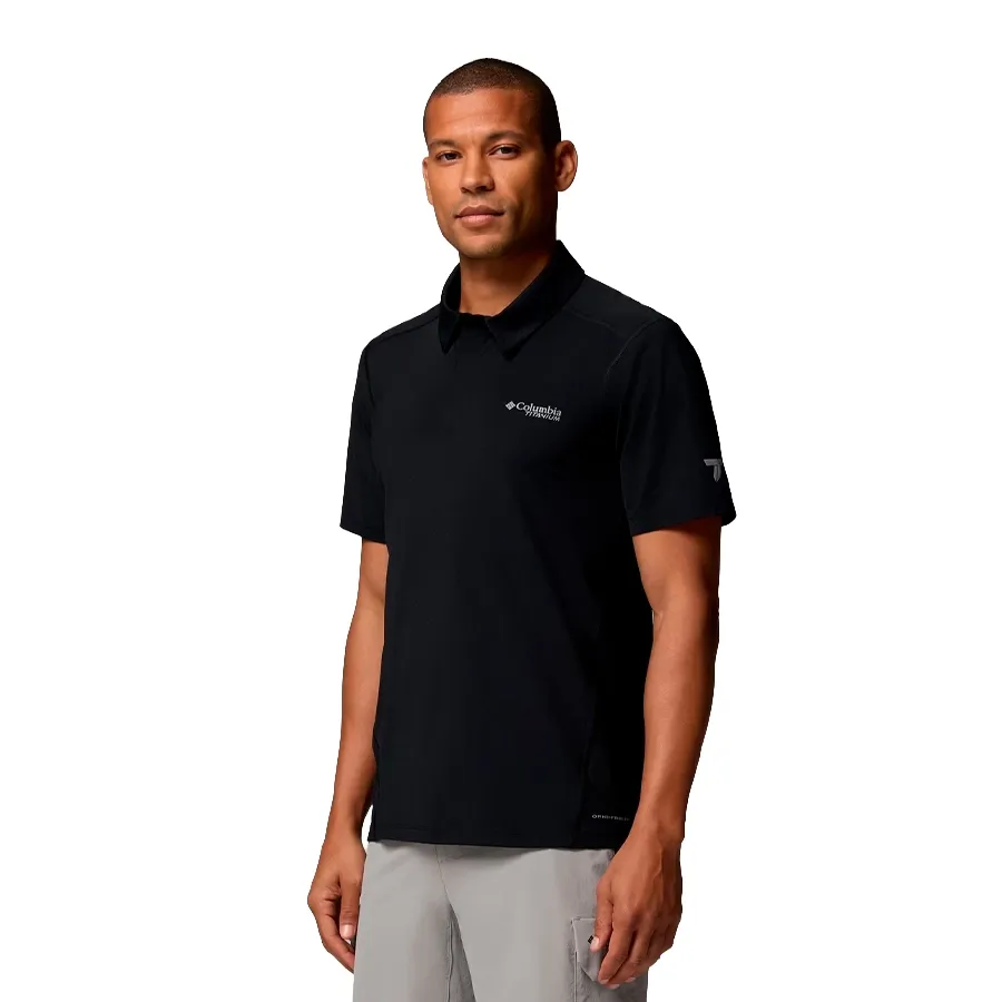 Imagen 1 de 7 de Polo Columbia Diamond Peak Pro-NEGRO