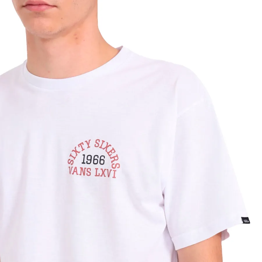Imagen 2 de 4 de Remera Vans Frat LXVI SS-BLANCO