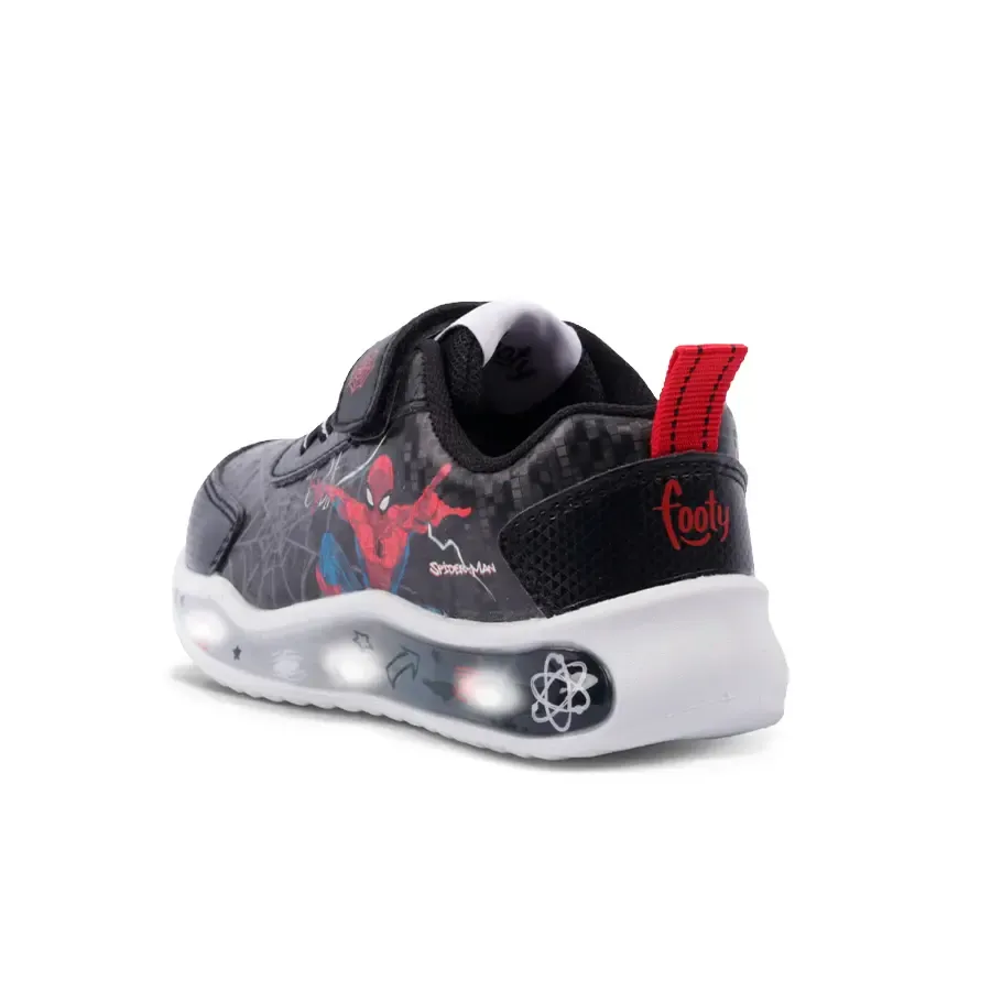 Imagen 2 de 3 de Zapatillas Footy Spider Power-NEGRO/ROJO