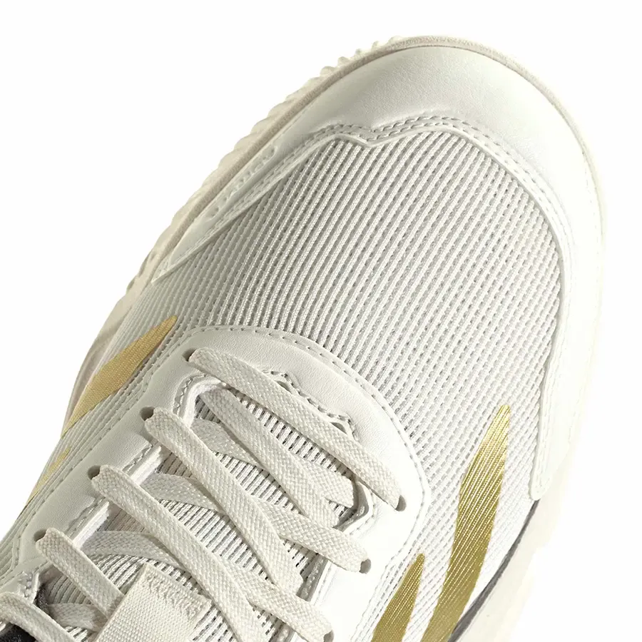 Imagen 6 de 7 de Zapatillas adidas Courtquik Pádel-BLANCO/NEGRO/DORADO
