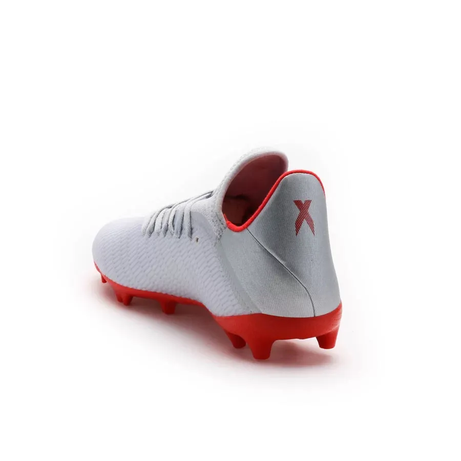 Imagen 1 de 5 de Botines adidas X 19.3 Fg J-GRIS/ROJO