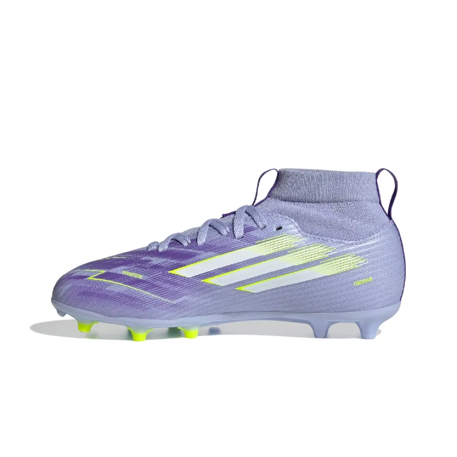 Imagen 2 de 7 de Botines adidas F50 Sparkfusion League-LILA/VERDE FLUOR