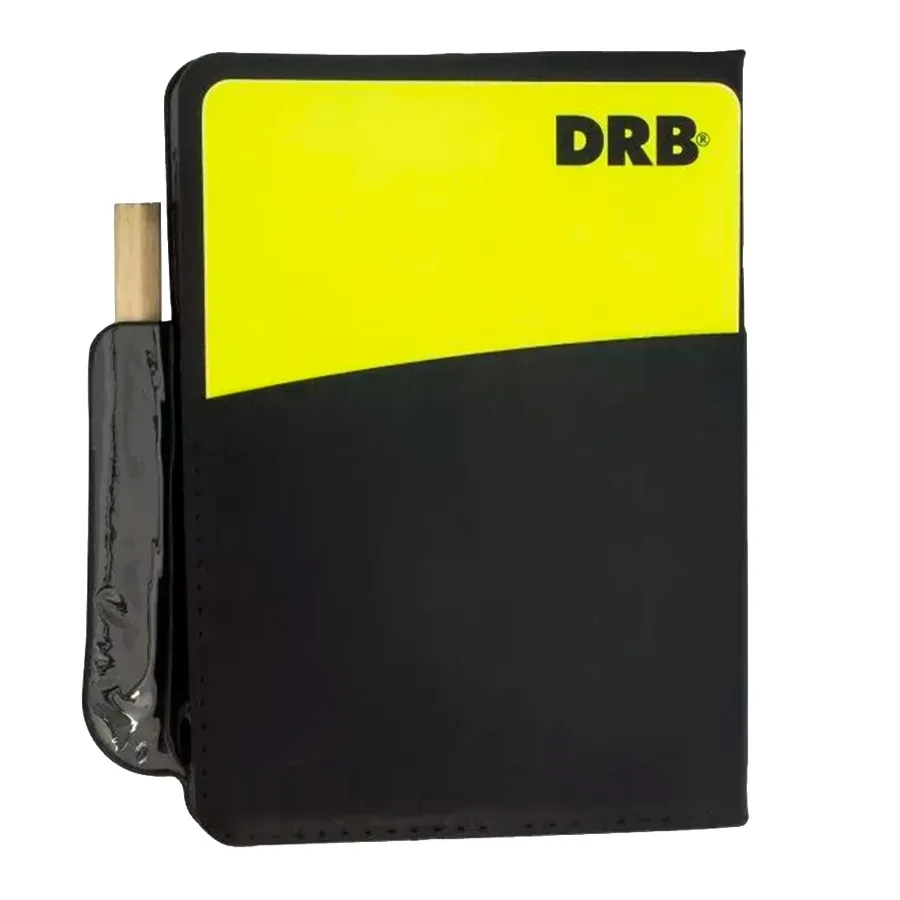 Imagen 2 de 4 de Tarjetas De Árbitro DRB-AMARILLO/ROJO