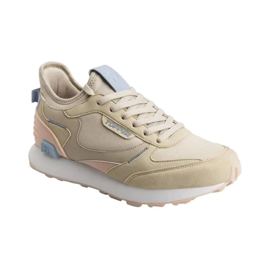 Imagen 1 de 5 de Zapatillas Topper Oldi-BEIGE/ROSA