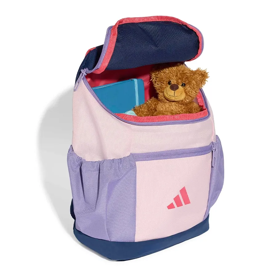 Imagen 1 de 7 de Mochila adidas Essentials Niños-ROSA/LILA/MARINO