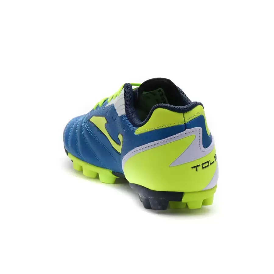 Imagen 3 de 5 de Botines Joma Toledo Campo Jr Fw-AZUL/VERDE