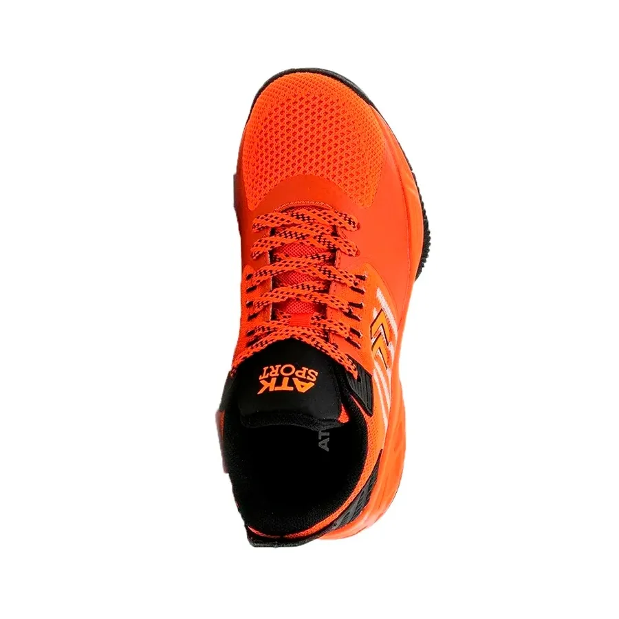 Imagen 3 de 6 de Zapatillas Atomik Kevin V23-NEGRO/NARANJA