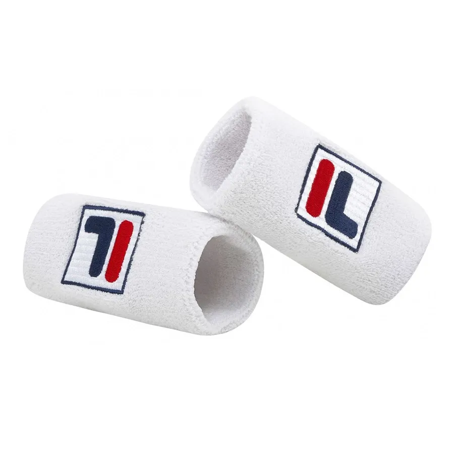 Imagen 2 de 4 de Muñequera Fila player-BLANCO