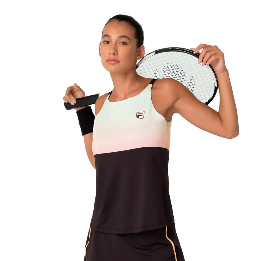 Imagen 0 de 3 de Musculosa Fila Backspin-NEGRO/COLORES VARIOS