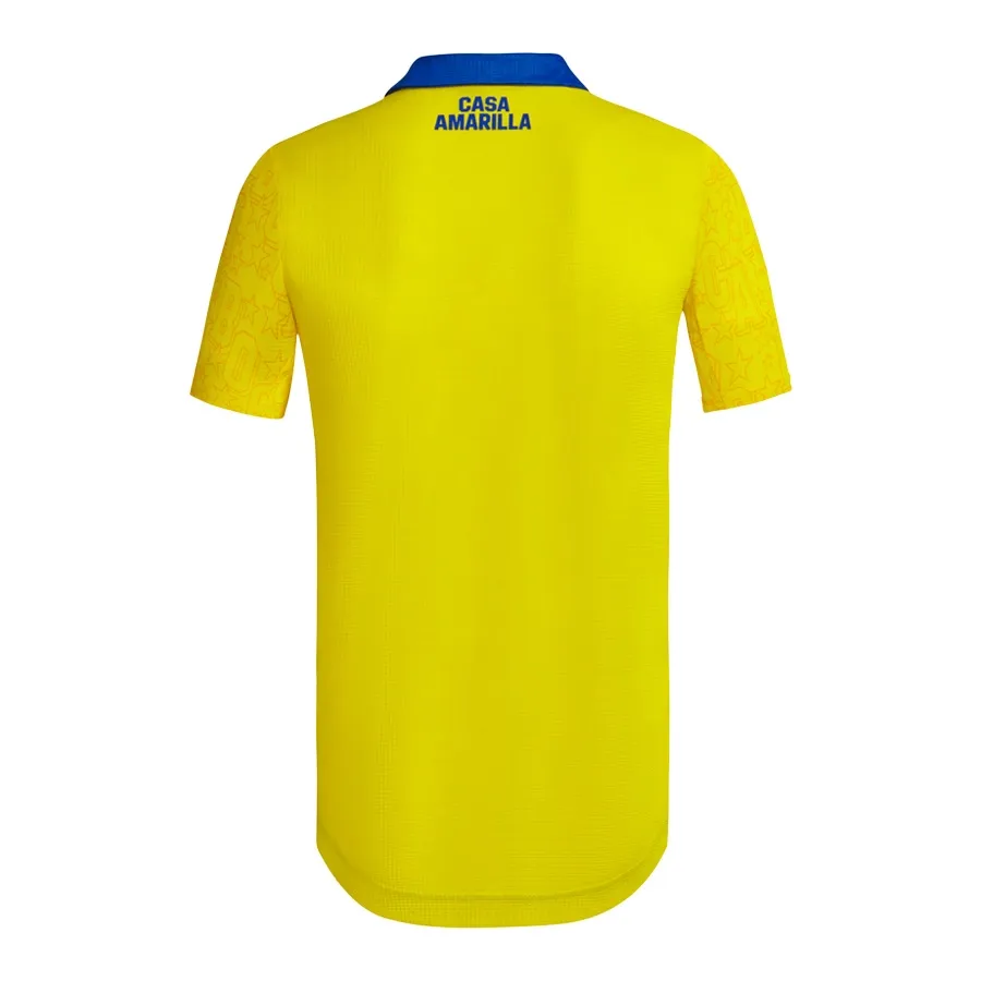 Imagen 2 de 3 de Camiseta adidas Boca 3 Jsy Authentic-AMARILLO/AZUL