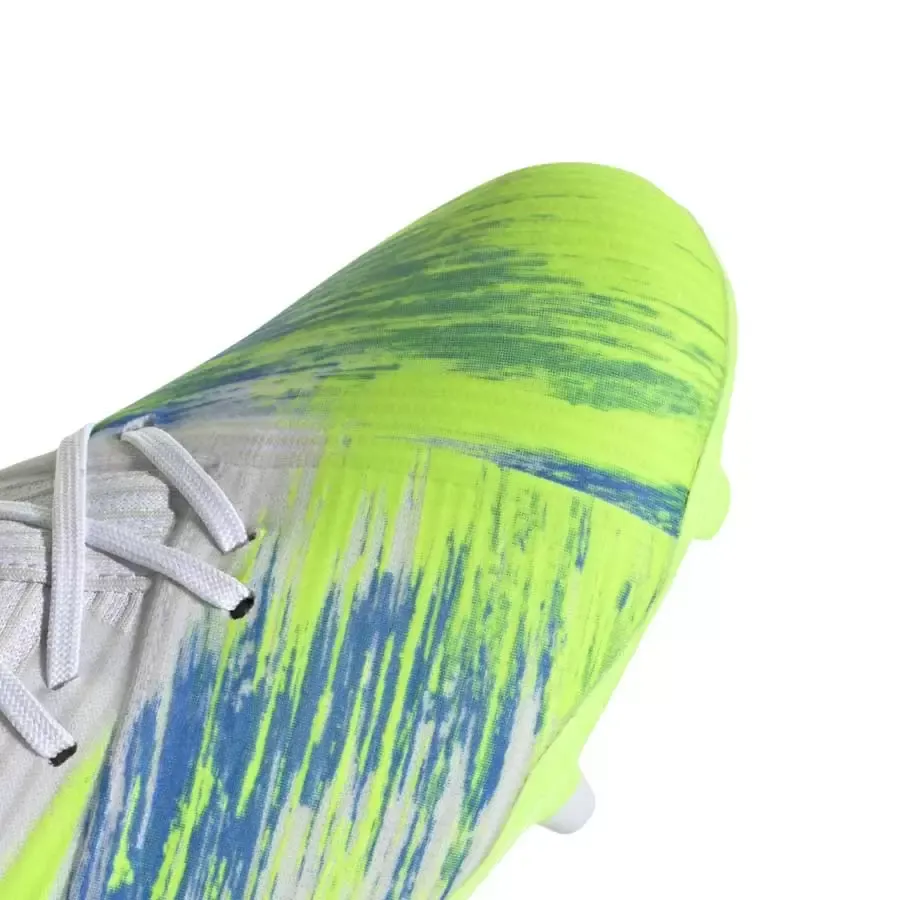 Imagen 4 de 6 de Botines adidas Nemeziz 19.2 Fg-BLANCO/LIMA/AZUL