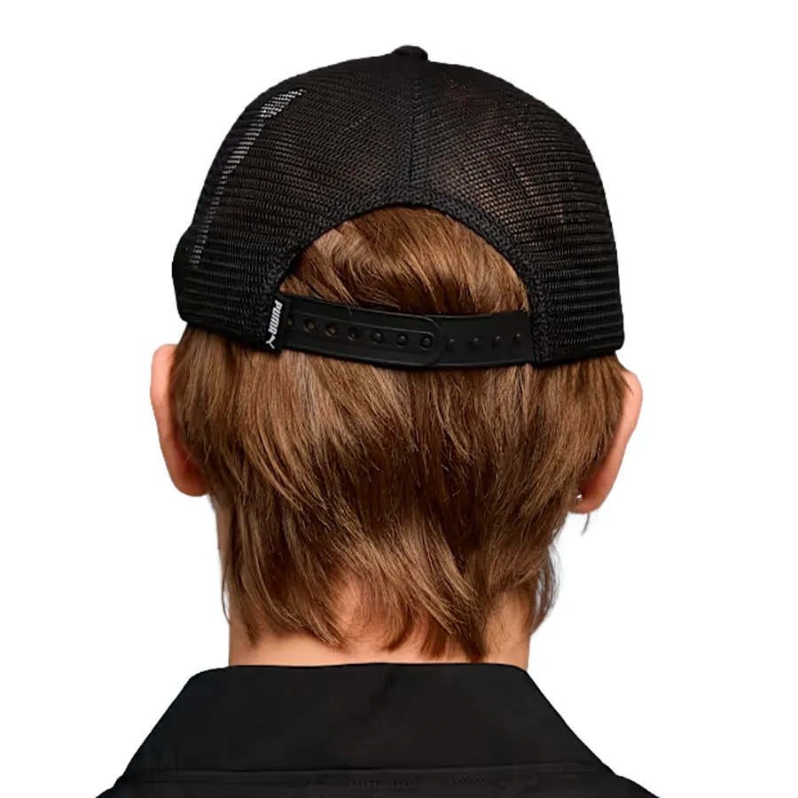 Imagen 3 de 4 de Gorra Puma con Malla Essentials-NEGRO/BLANCO