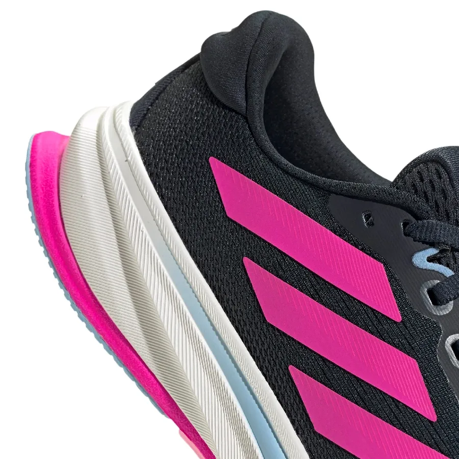 Imagen 6 de 7 de Zapatillas adidas Supernova Rise 2-NEGRO/FUCSIA