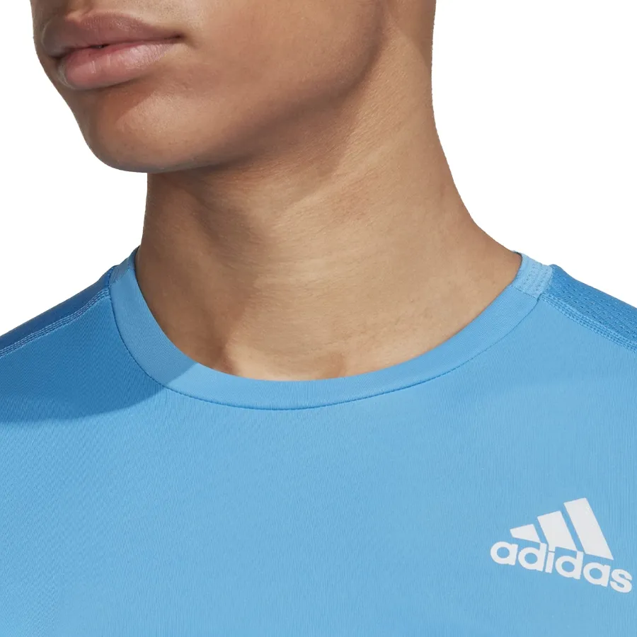 Imagen 2 de 4 de Remera adidas Own The Run-CELESTE