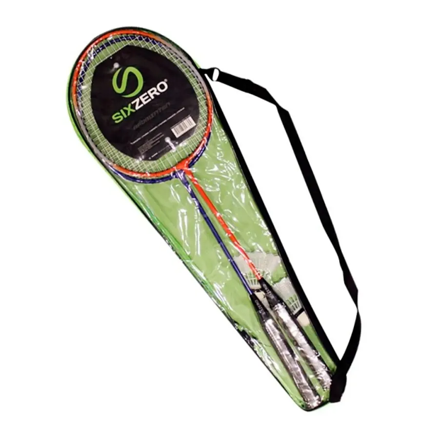 Imagen 3 de 4 de Set Badminton Sixzero 21-AZUL/ROJO