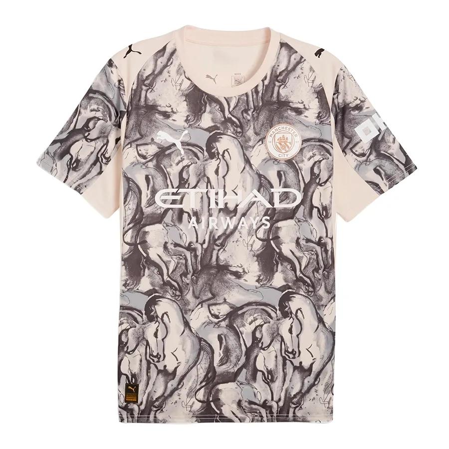 Imagen 2 de 5 de Camiseta Puma Manchester City Year of the Horse-CRUDO/NEGRO