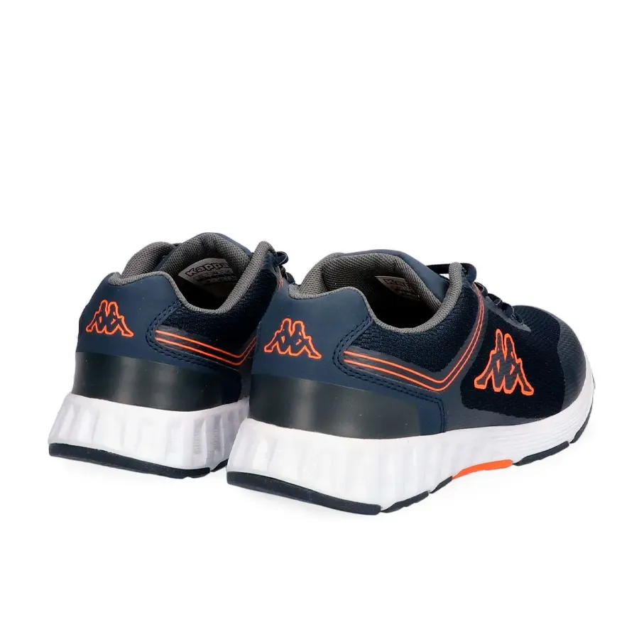 Imagen 2 de 5 de Zapatillas Kappa Logo Faster-MARINO/NARANJA