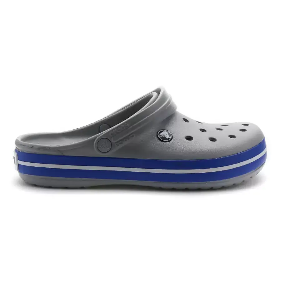 Imagen 0 de 4 de Ojotas Crocs Crocband-GRIS/AZUL