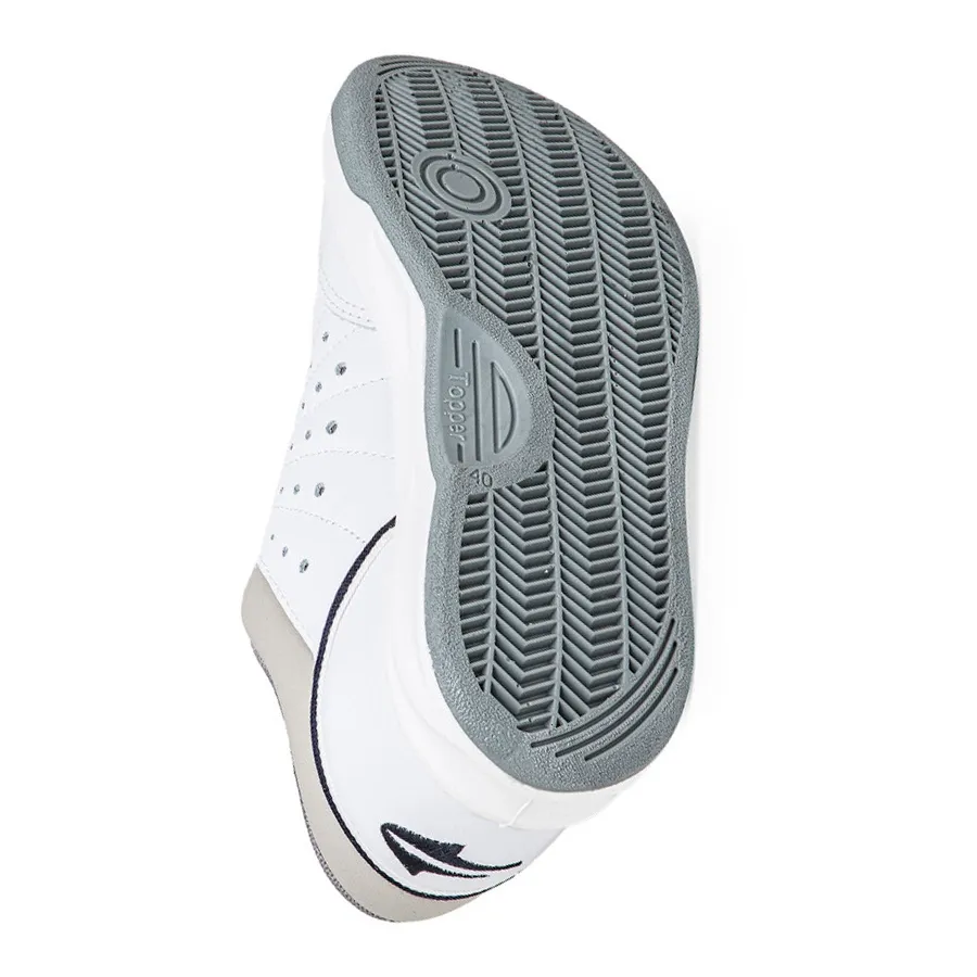 Imagen 3 de 4 de Zapatillas Topper X-Forcer-BLANCO/GRIS/AZUL