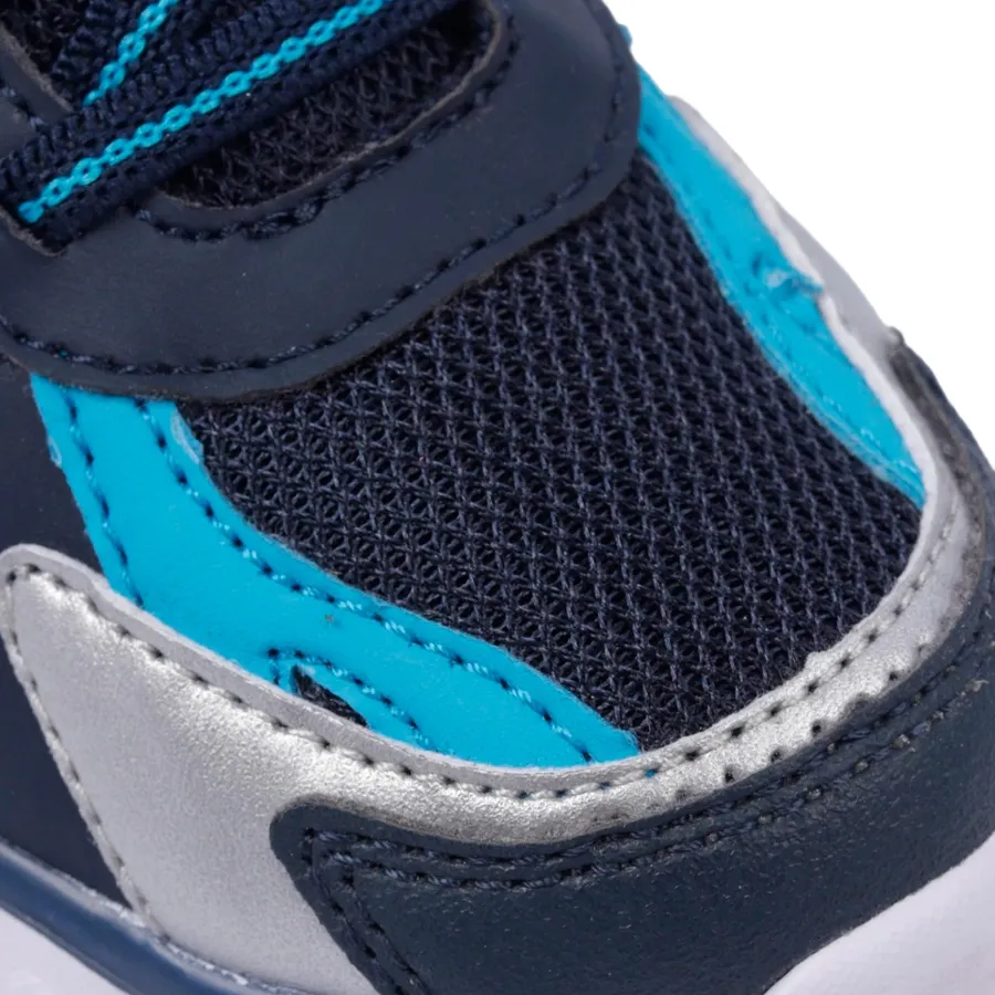 Imagen 4 de 7 de Zapatillas Footy Mini Mundial Con Luz-MARINO/AZUL FRANCIA