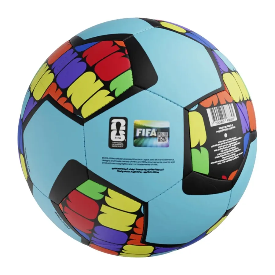 Imagen 2 de 3 de Pelota Dribling fifa mundial classic 2026-CELESTE/COLORES VARIOS