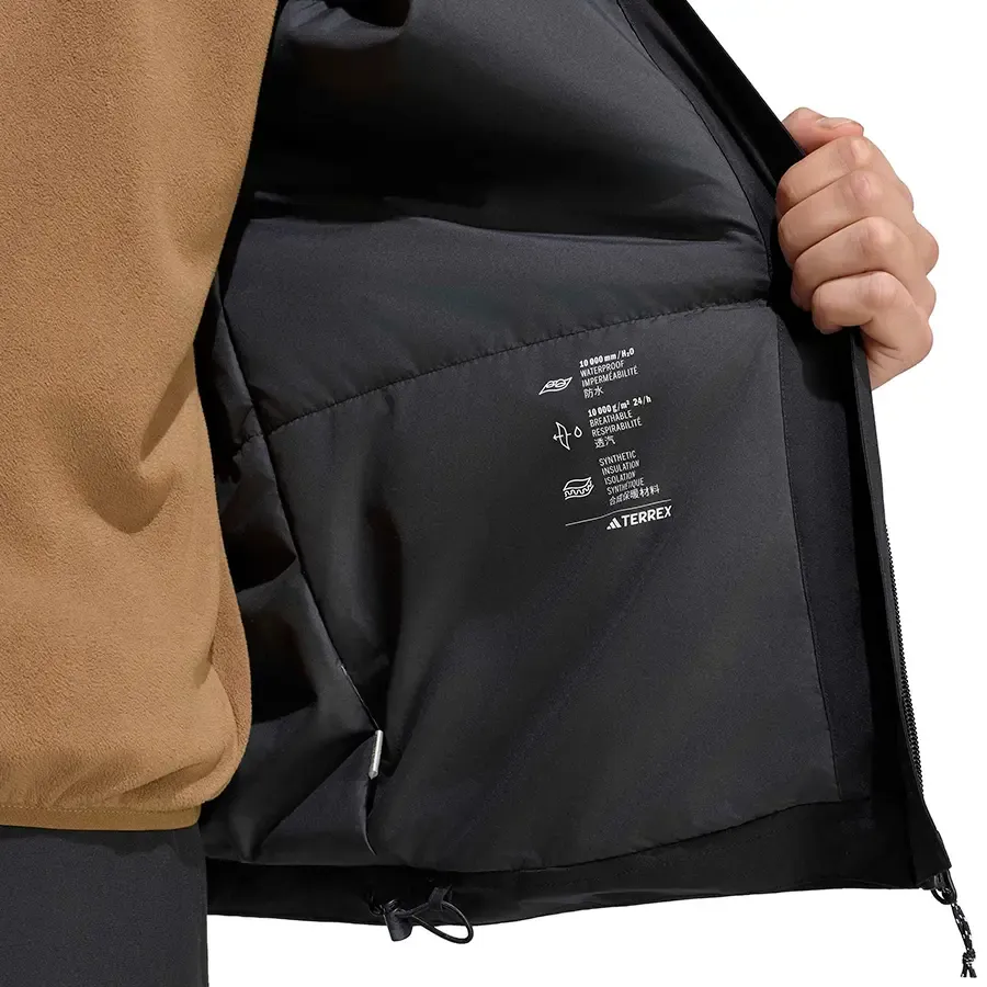 Imagen 5 de 6 de Campera adidas Terrex Multi Essentials Climaproof-NEGRO