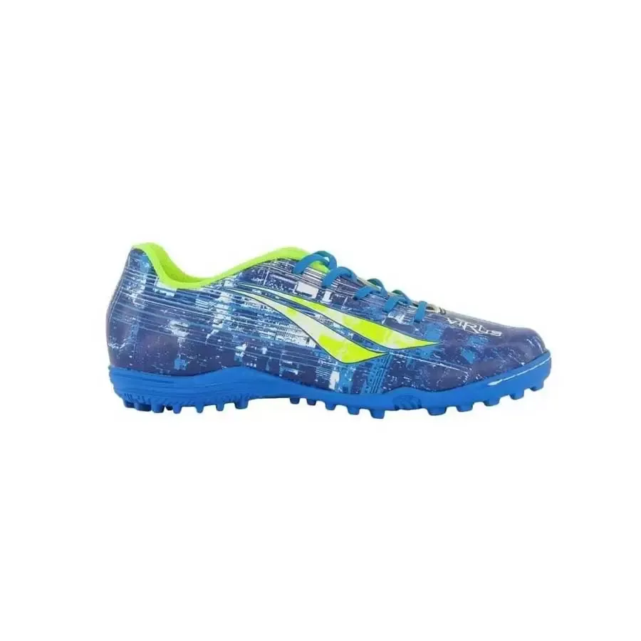 Imagen 0 de 4 de Botines Penalty Virus Xx Scty Kids-AZUL/AMARILLO