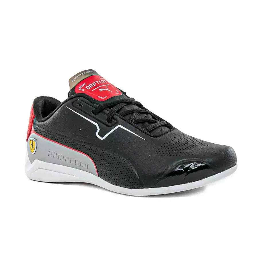 Imagen 3 de 4 de Zapatillas Puma Sf Drift Cat 8 Adp-NEGRO/PLATA/ROJO