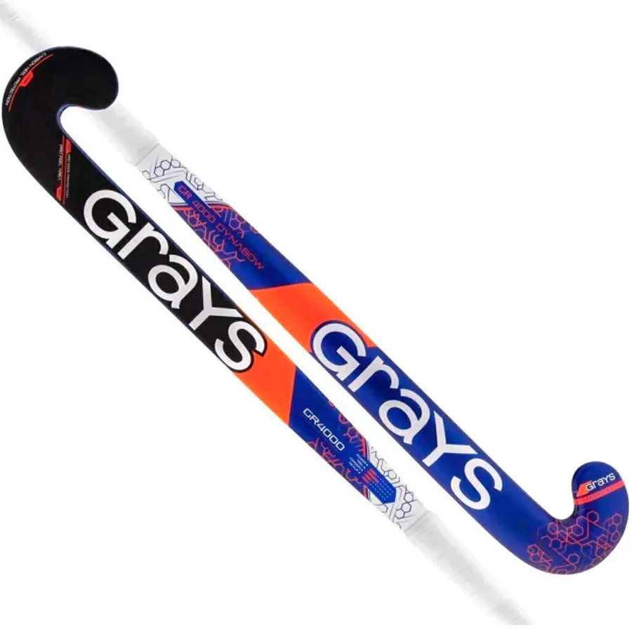 Imagen 2 de 3 de Palo De Hockey Grays Gr 4000 Db Mc-AZUL/NARANJA/ROJO