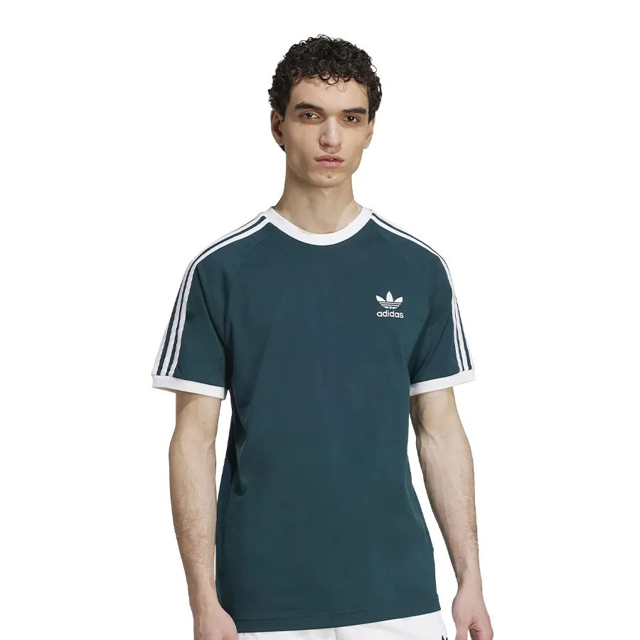 Imagen 1 de 6 de Remera adidas originals Adicolor Classics 3-Stripes-PETROLEO/BLANCO