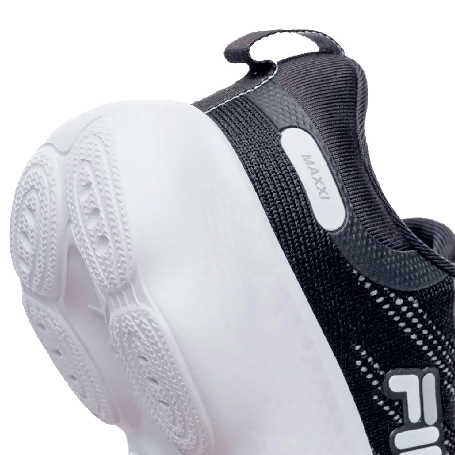 Imagen 5 de 6 de Zapatillas Fila Maxxi Kids-NEGRO/GRAFITO/BLANCO