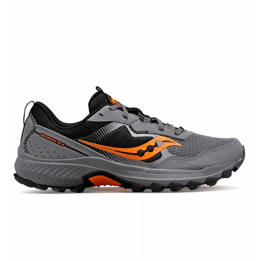 Imagen 0 de 5 de Zapatillas Saucony Excursion Tr16-GRIS/NEGRO/NARANJA