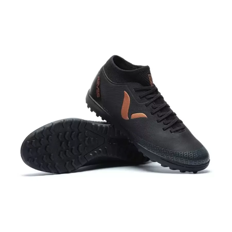 Imagen 3 de 5 de Botines Reves Futbol Fenix-NEGRO