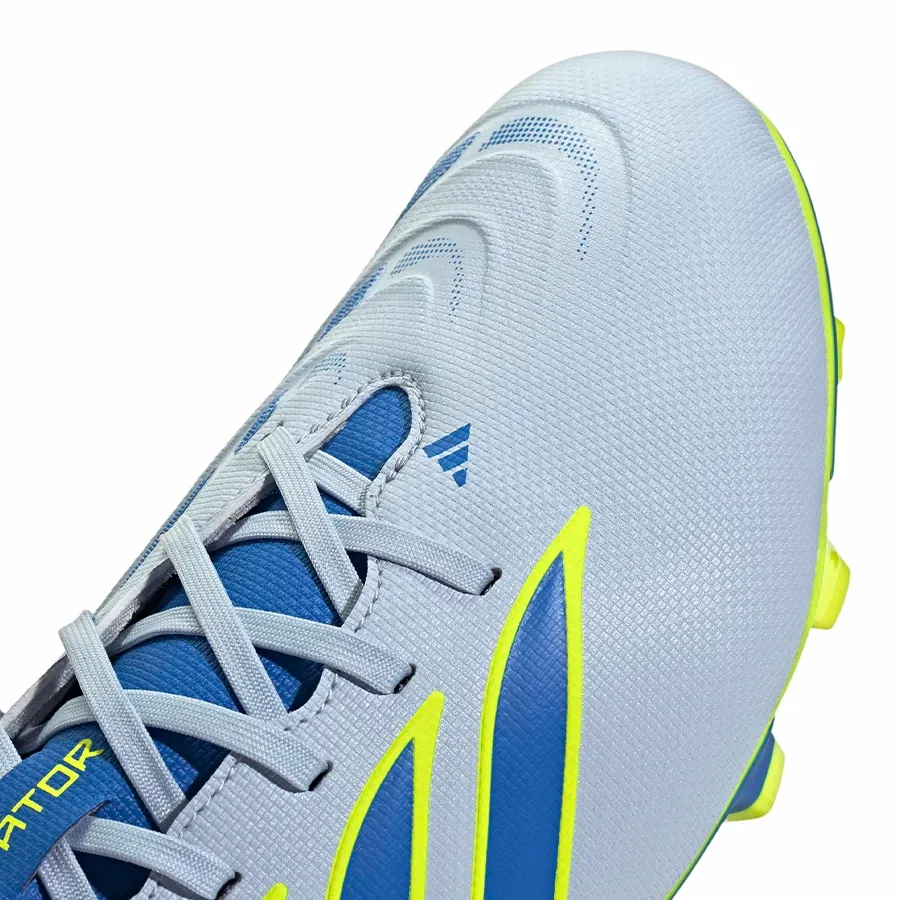 Imagen 5 de 7 de Botines adidas Predator Club Fg-AERO/AZUL/AMARILLO FLUOR