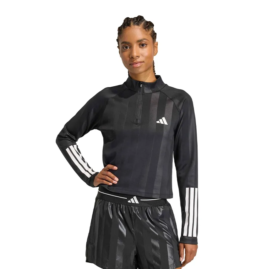 Imagen 0 de 5 de Remera adidas Hyperglam 3 Stripes-NEGRO/BLANCO