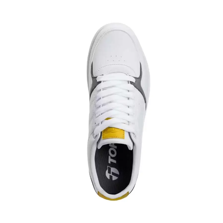 Imagen 2 de 5 de Zapatillas Topper Costa-BLANCO/GRIS/AMARILLO