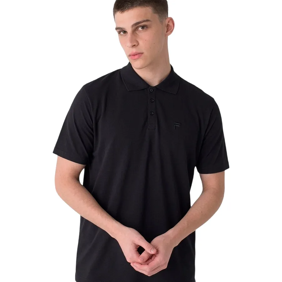Imagen 0 de 2 de Polo Fila Basic Letter-NEGRO
