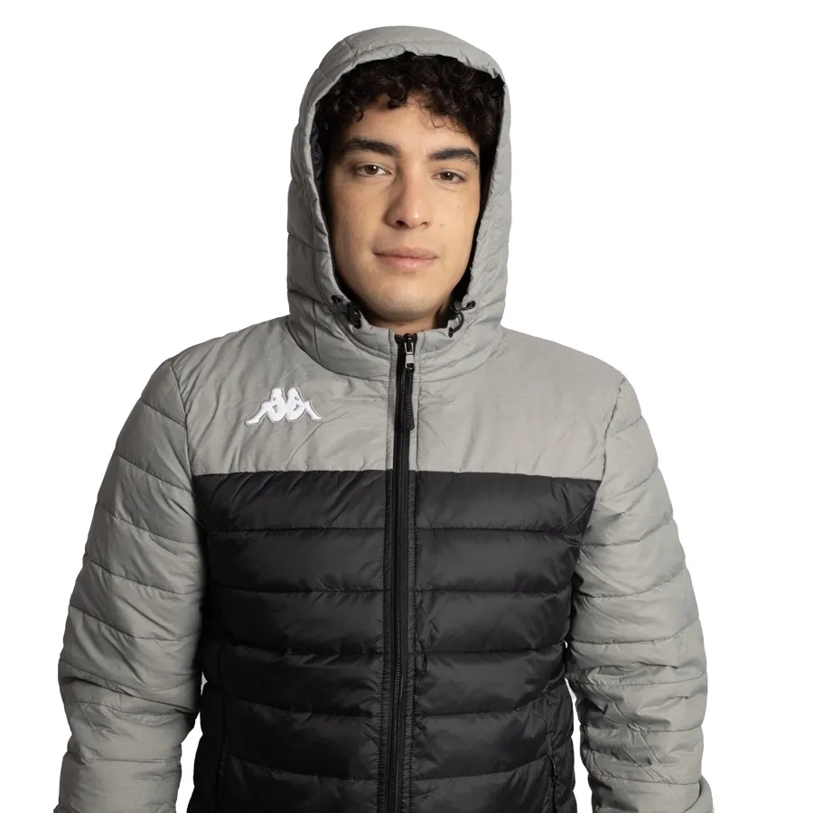 Imagen 2 de 4 de Campera Kappa 4 Soccer Seddolo-NEGRO/GRIS