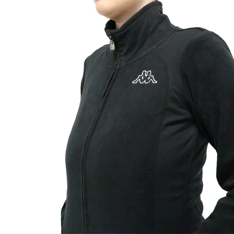 Imagen 1 de 3 de Campera Kappa Vavaux Slim-NEGRO