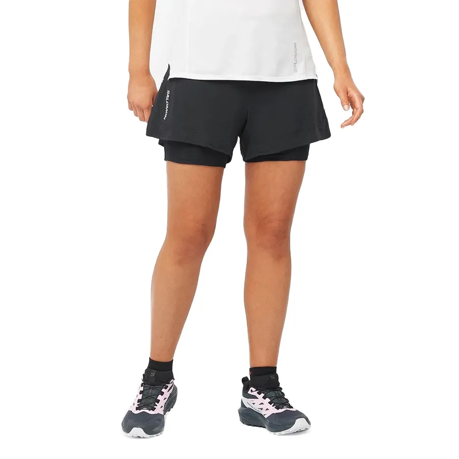 Imagen 0 de 4 de Shorts Salomon Sense Aero 2 In 1-NEGRO