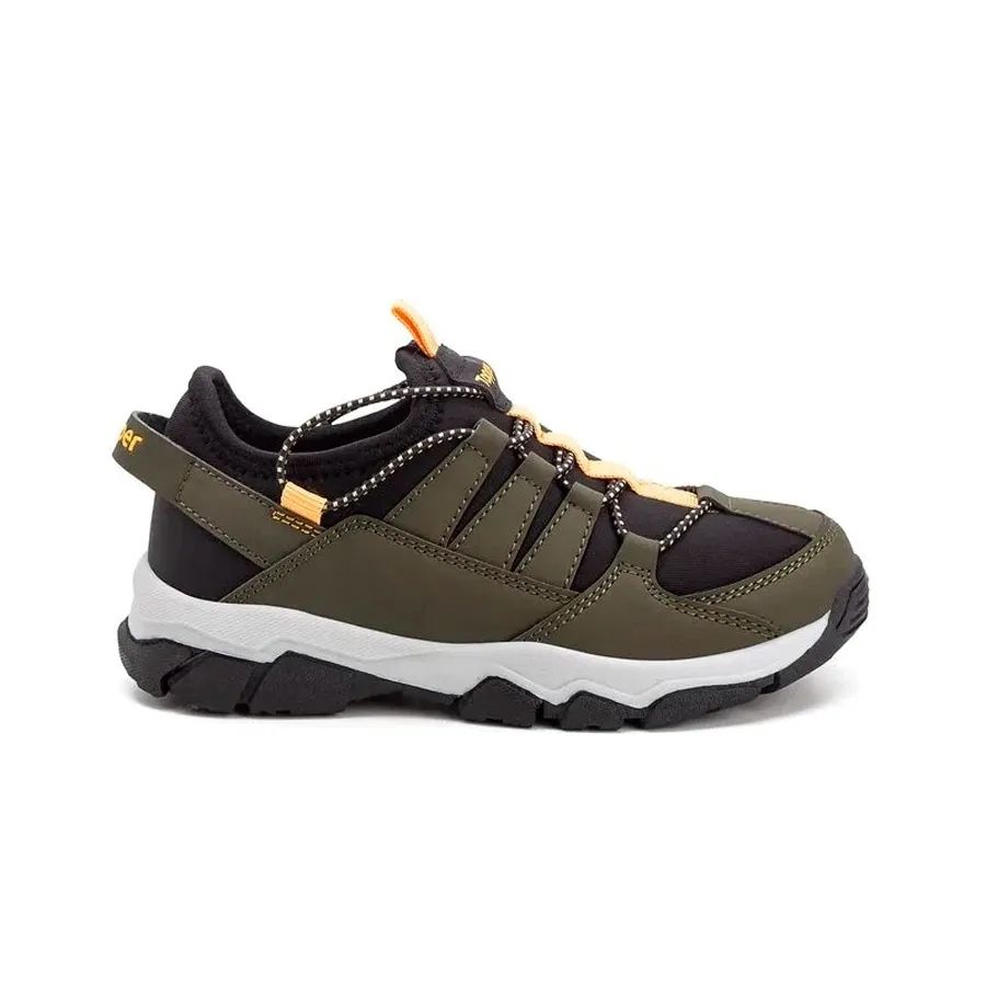 Imagen 0 de 5 de Zapatillas Topper Serra Kids-VERDE MILITAR/NEGRO/NARANJA