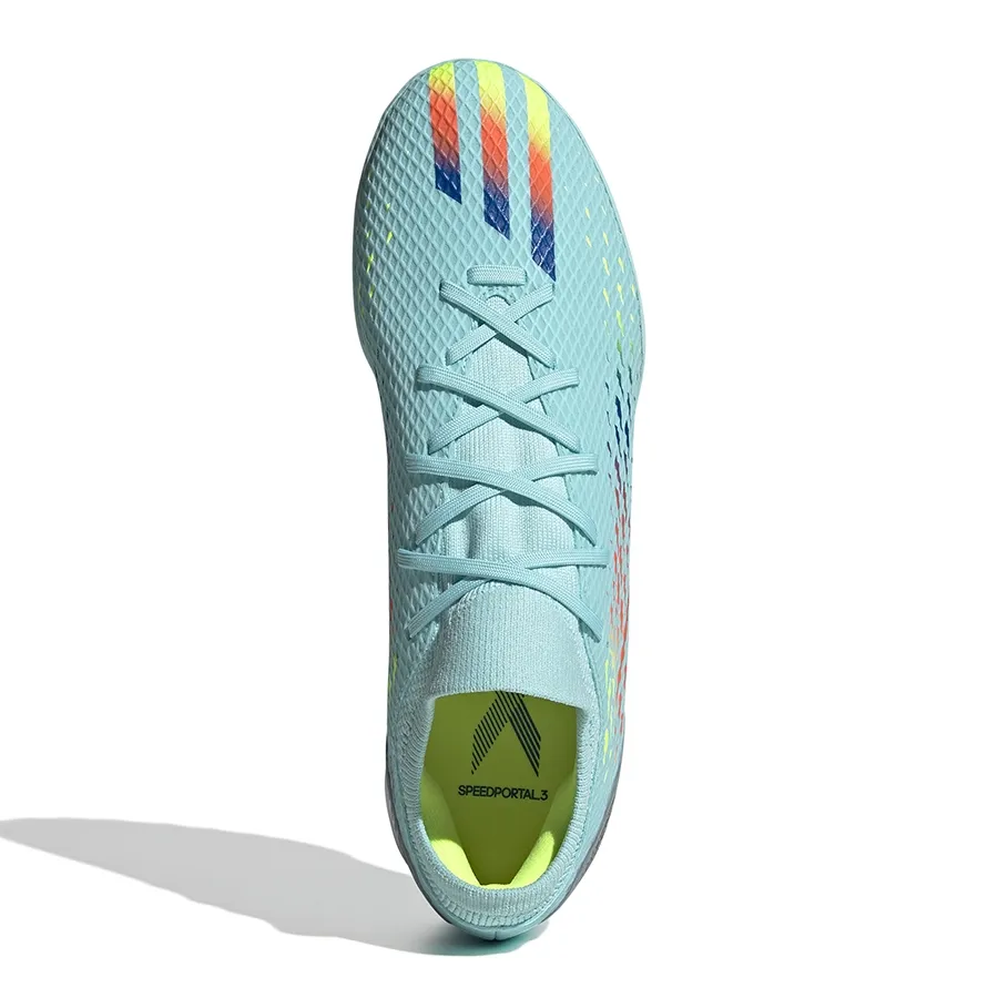 Imagen 3 de 7 de Botines adidas X Speedportal 3 Tf-CELESTE/NARANJA FLUOR/VERDEFLUOR