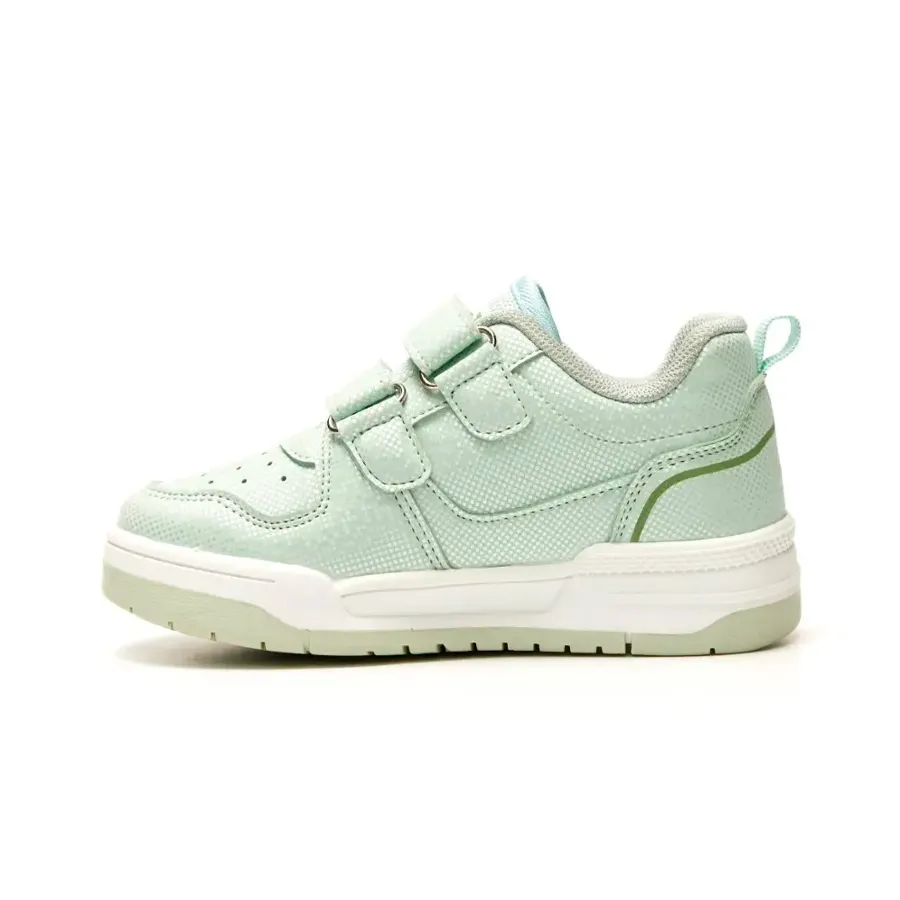 Imagen 2 de 7 de Zapatillas Atomik Con Abrojo Young-MENTA/BLANCO