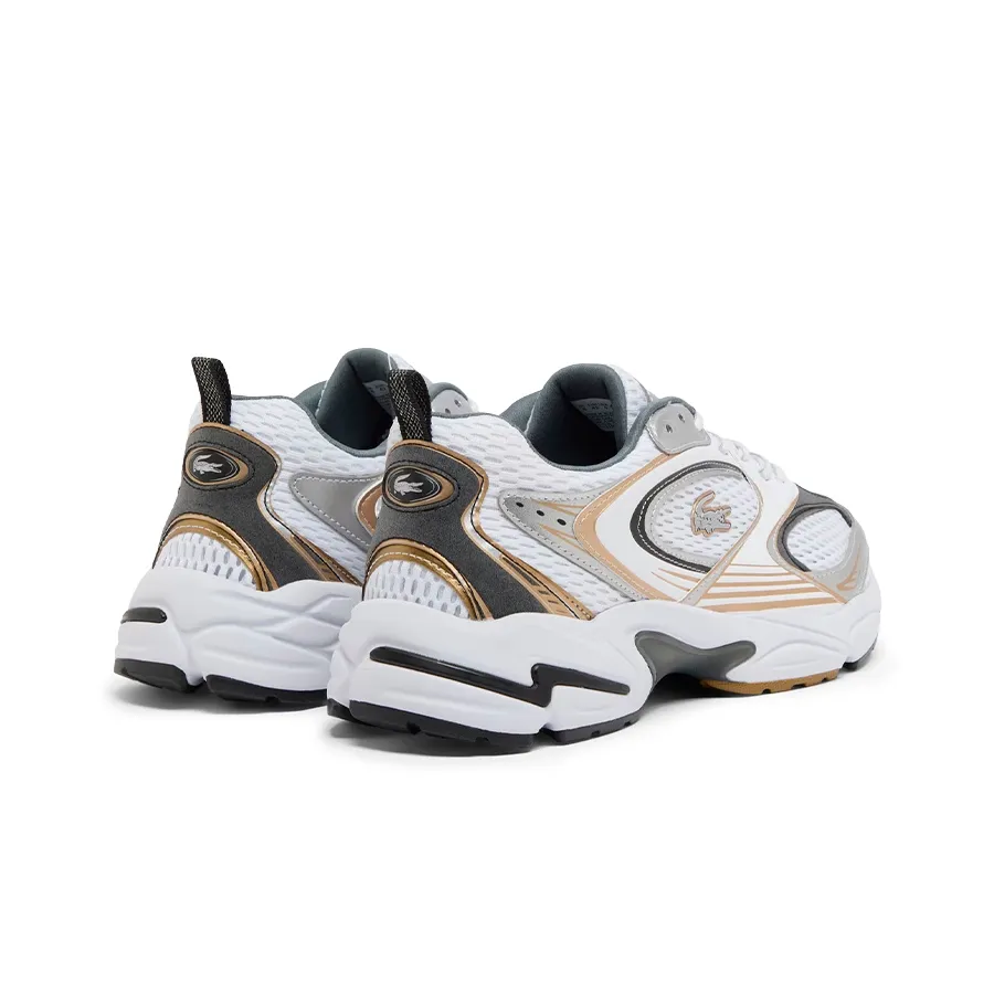 Imagen 2 de 7 de Zapatillas Lacoste Storm 96 2K-BLANCO/NEGRO/DORADO