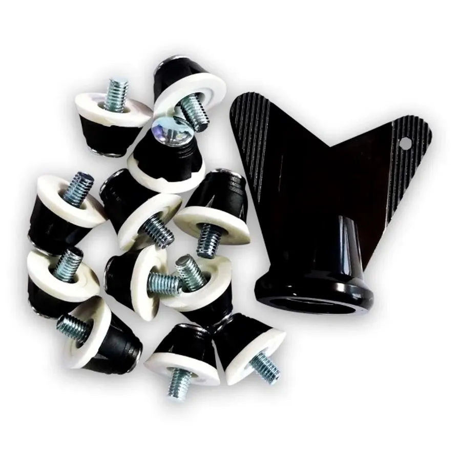 Imagen 0 de 2 de Tapones Plastico Blister X12 DRB-NEGRO